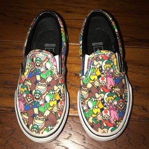 Nintendo Mario vans